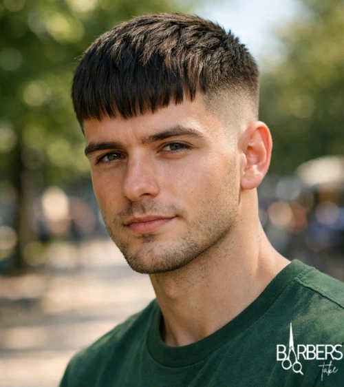 French Crop Low Fade