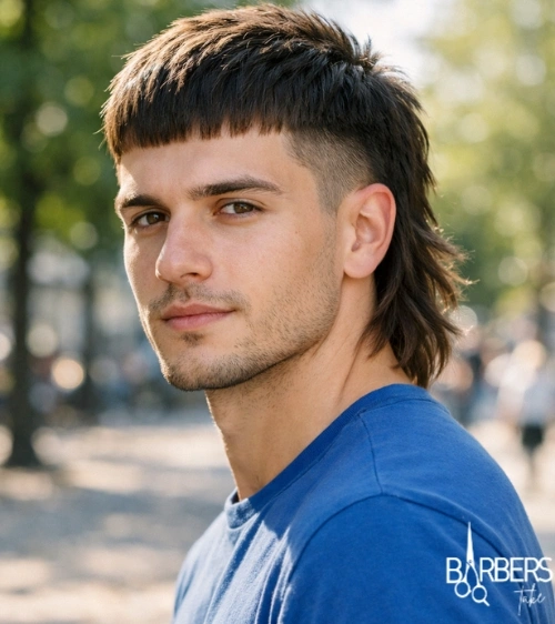French Crop Mullet Haircut