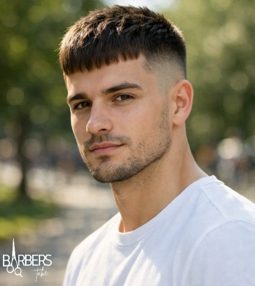Modern Low Fade French Crop