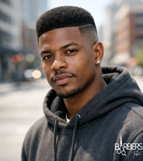 Boosie Fade with Short Hair