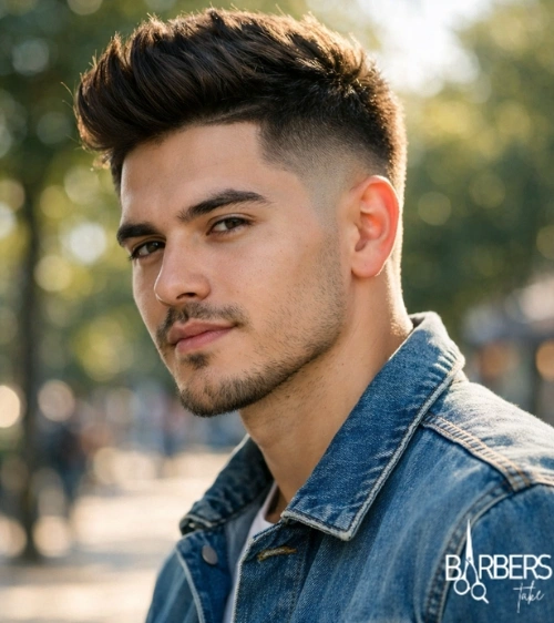 Burst Fade Haircut