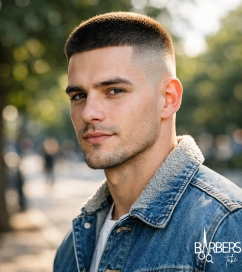 Buzz Cut High Fade