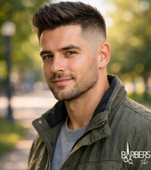 Mens Skin Fade Hairstyle
